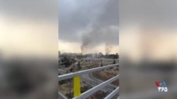 ویدیوی منتسب به آثار انفجار در «مرکز تحقیقات دفاعی در ضلع جنوب غربی تقاطع بابایی و امام علی» در تهران، دوشنبه ۱۱ اسفند - منبع وحیدآنلاین