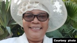 UNkosazana Thokozani Khupe umkhokheli wecele le leMDC-T. 