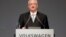 FILE - Martin Winterkorn, Volkswagen CEO at the time, addresses shareholders during an annual shareholder meeting of the car manufacturer, in Hannover, Germany, May 5, 2015.