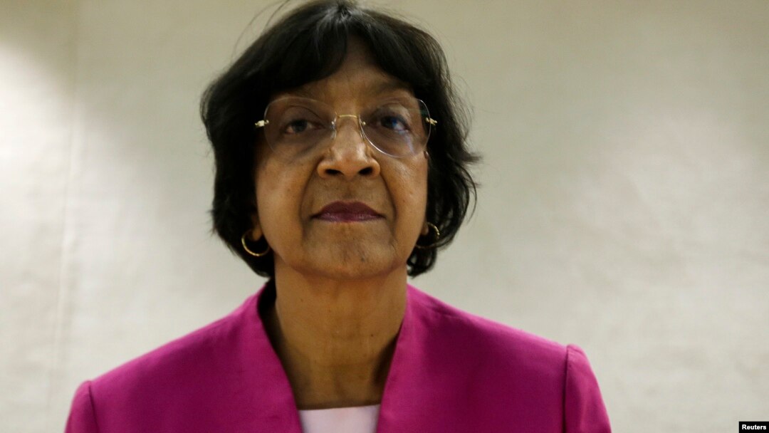 UN High Commissioner for Human Rights Navi Pillay, May 29, 2013.