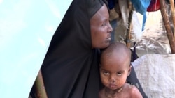 Cholera Victims at IDP Camp in Somalia