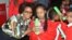 ዶክተር መዓዛ መንክር በሻምፒዮንስ አካዳሚ ከሚያስተምሯቸው ህፃናት ጋር