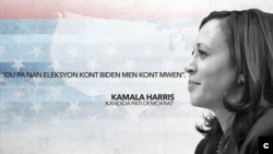 🇺🇸🗳️🗞️Kamala Di Trump "Ou pa Nan Eleksyon Kont Biden Men Kont Mwen"