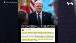 ولسمشر ټرمپ: له تسلیمېدو پرته د ایران سره بله معامله نلرو