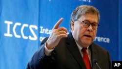 Le ministre américain de la justice, William Barr, à New York, le 23 juillet 2019.