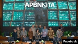 Menteri Keuangan RI dalam konferensi pers #APBNKiTa di Kantor Kemenkeu di Jakarta, 13 Maret 2025. (Facebook/smindrawati)