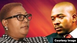 Thokozani Khupe and Nelson Chamisa.