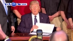 TT Trump bỏ nhiều quy định bảo vệ môi trường (VOA60)