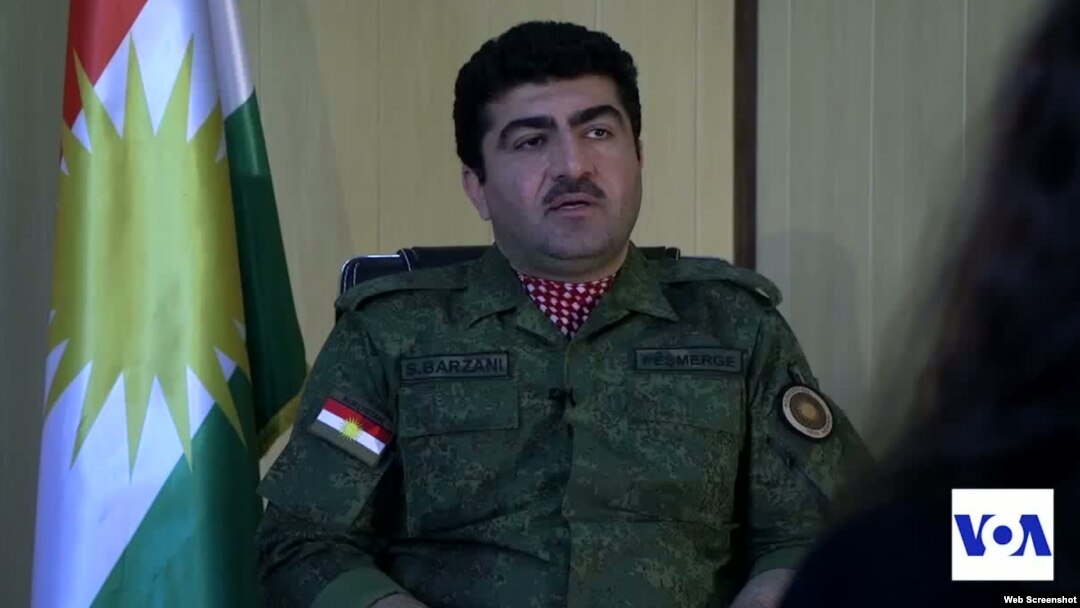 Jenderal Sirwan Barzani, komandan pasukan Kurdi (Peshmerga) di Irak (foto: dok).