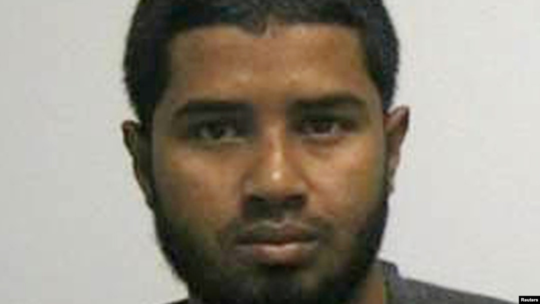 FILE - Akayed Ullah, a Bangladeshi immigrant who set off a crude pipe bomb at a New York commuter hub during morning rush hour Monday, is seen in a handout photo received Dec. 11, 2017, from the New York City Taxi and Limousine Commission.
