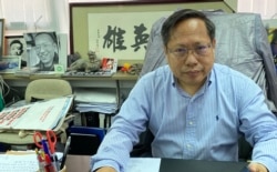 香港支联会副主席何俊仁强调，他不需要流亡，亦不需要解散支联会 (美国之音/汤惠芸)