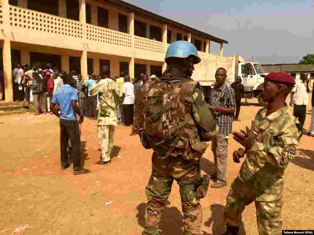 Le 15 septembre 2014, la nouvelle force de l&#39;ONU, la Minusca, prend le relais de la Misca.