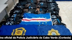 Droga apreendida na operação "Ventos Alísios", da Polícia Judiciária de Cabo Verde