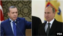 Shugaban Turkiya Erdogan da Shugaban Rasha Putin