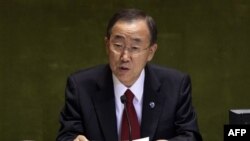 Ông Ban Ki-moon chỉ trích quyết định của Israel tái xây dụng các khu định cư ơ Bờ Tây và gọi đó là trở ngại chính cho tiến trình hòa bình