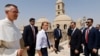 France's Macron Visits Iraq's Mosul  Destroyed by IS War 