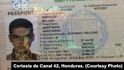 En Honduras cinco sirios intentaron ingresar con pasaportes el pasado 18 de noviembre.