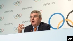 Switzerland IOC Bach