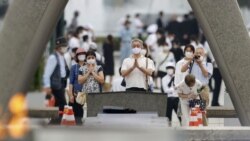 იაპონელები პატივს მიაგებენ ჰიროშიმას დაბომბვის დროს გარდაცვლილებს