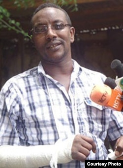 Armed gunmen attacked Mohamed Ahmed Jama, the owner of the Hubaal Media Network in Somaliland on April 30. (Hubaal Media Network)