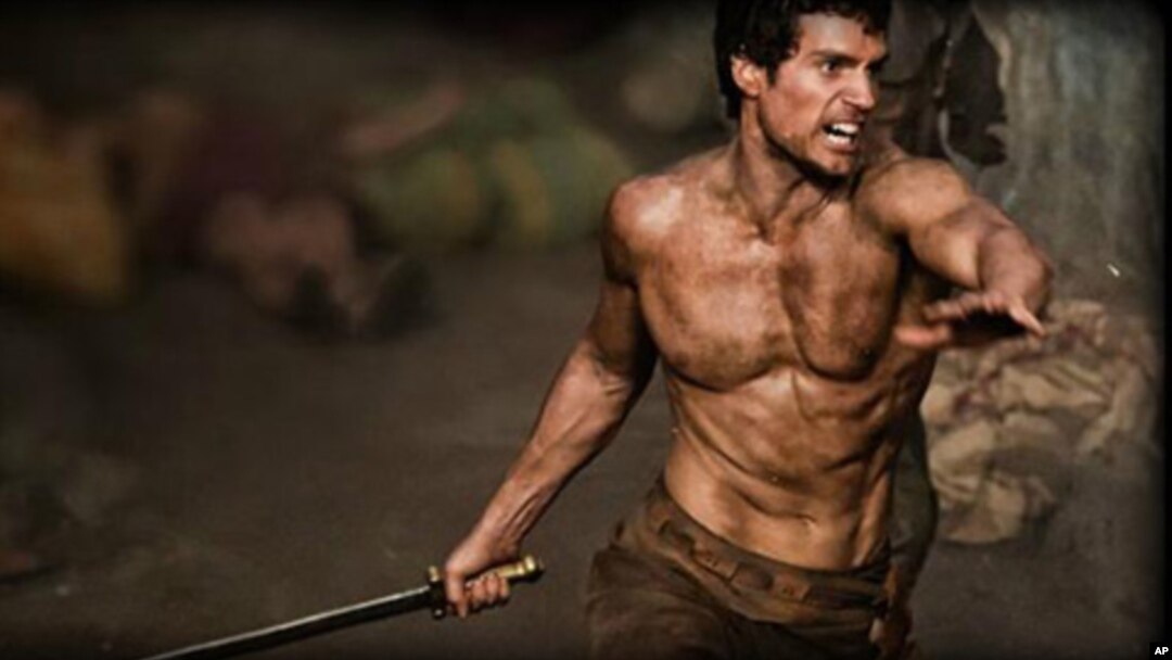 Actor Henry Cavill portrays Greek hero Theseus in 'Immortals.'