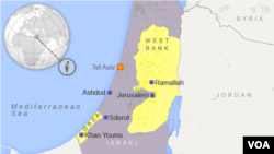 Israel, Gaza and the West Bank