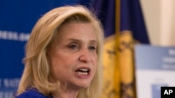 FILE - Rep. Carolyn Maloney, D-N.Y.