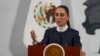 La presidenta de México, Claudia Sheinbaum, brinda conferencia de prensa desde el Palacio Nacional. [Foto: Archivo]