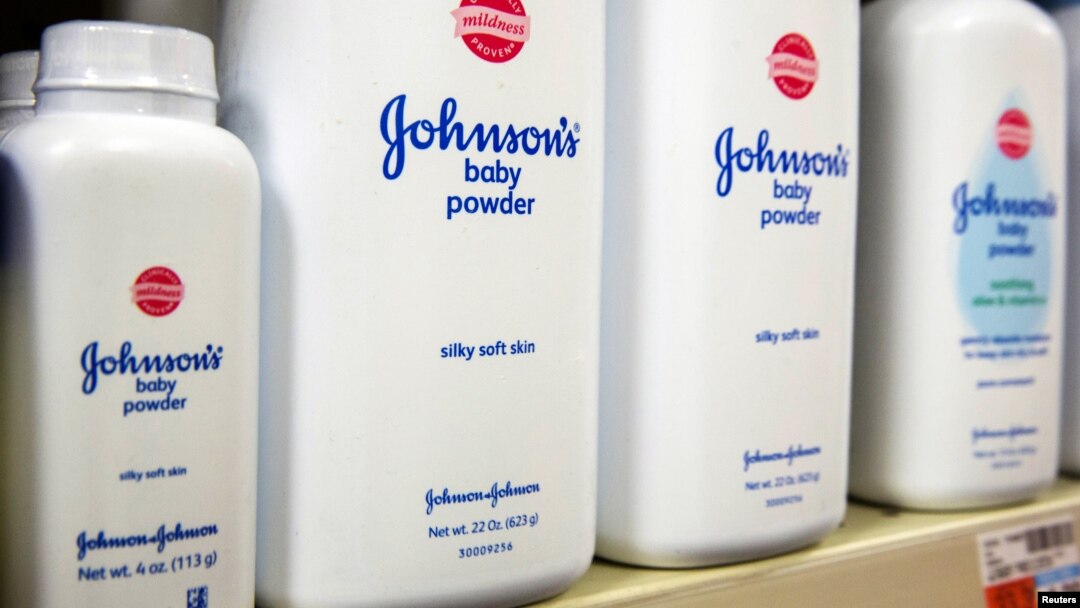 Bedak bayi Johnson & Johnson (foto: ilustrasi).