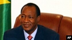 L'ancien président du burkina Faso Blaise Compaoré 