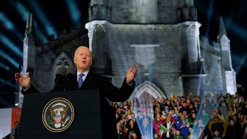 En Irlande, Joe Biden dit se sentir au bercail