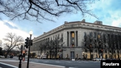 资料照片：美国司法部总部大楼。
