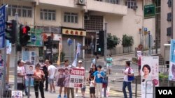 香港选民今日投票选举新一届立法会
