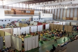 Un centre d'évacuation dans le quartier de West Ankorondrano, à Antananarivo, Madagascar, le 5 février 2022.