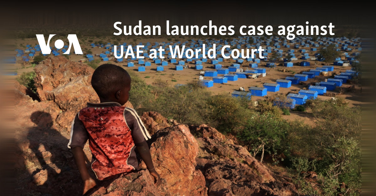 Sudan launches case against UAE at World Court