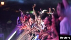 ARHIVA - Publika na koncertu tokom festivala Egzit 2021, u Novom Sadu
