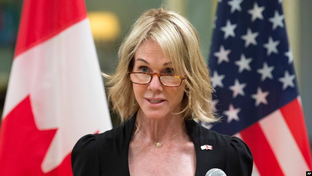 Kelly Craft, embajadora de EE.UU. en Canadá, es la favorita para reemplazar a Nikki Haley como embajadora de EE.UU. ante la ONU.