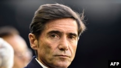 Marcelino Garcia Toral lors d'un match entre le Celta Vigo et Valence, Espagne le 24 août 2019.