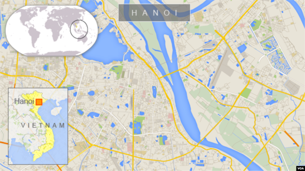 Bản đồ thủ đô Hà Nội