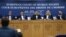 Les juges de la Cour Européenne des Droits de l'Homme avant une audience, à Strasbourg, en France, le 22 novembre 2017. (AFP/ Frederick Florin)