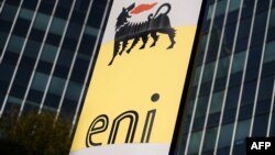 The headquarter of the Italian oil and gas company Eni is seen in San Donato Milanese, near Milan, Italy, Oct. 27, 2017.