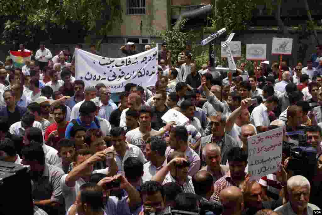 خۆپـیشـاندانی ناڕهزایی 28 ی شهشی 2012 له شـاری سلێمانی - 10