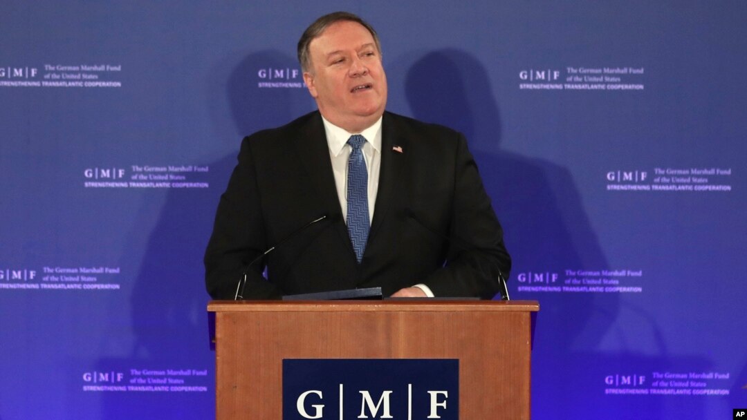 Госсекретарь США Майк Помпео
