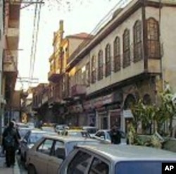 A street in Damascus.