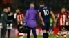 Harry Kane quitte la pelouse après une blessure, à Southampton, en Angleterre, le 1er janvier 2020. (Photo Adrian DENNIS / AFP) 