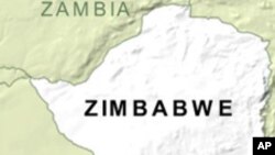 Kat jewografik peyi Zimbabwe