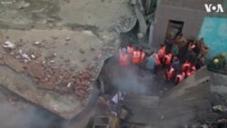 Հնդկաստանում այրվող եռահարկ տունը փլուզվել է՝ սպանելով 3 հրշեջների