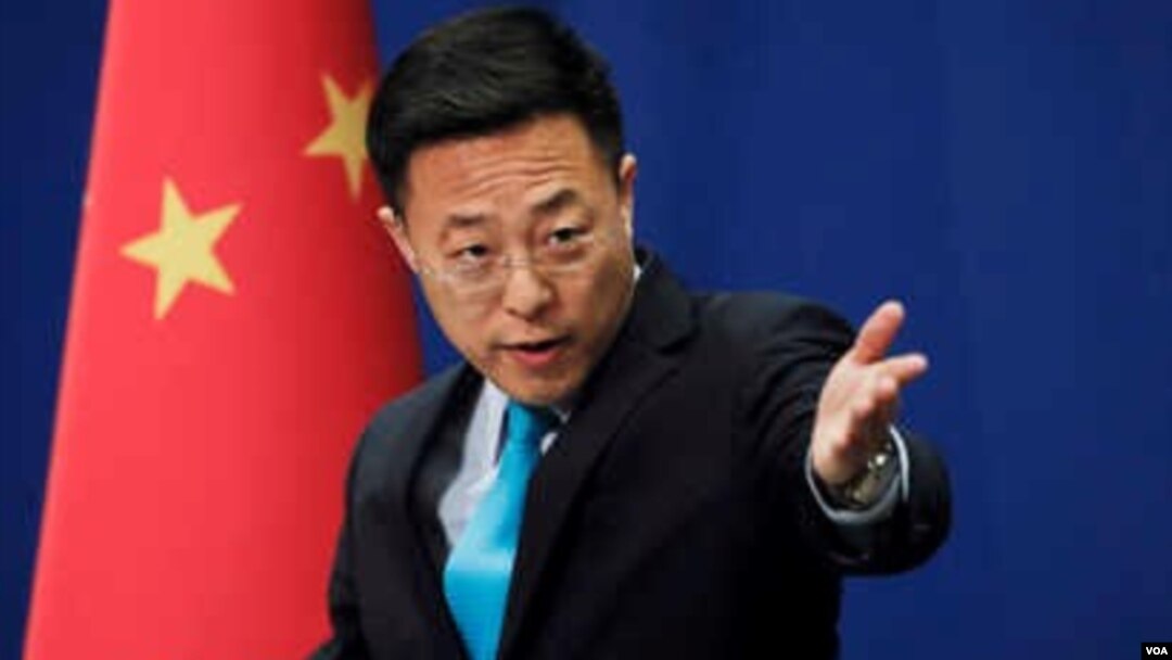 Zhao Lijian, juru bicara kementerian luar negeri China 