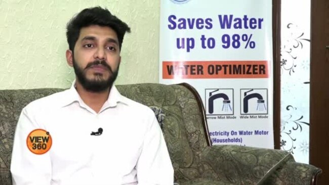 پانی بچانے کا آلہ بنانے والے پاکستانی