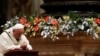 کرسمس، پوپ نے بسلیکا میں خصوصی دعائیہ کلمات ادا کیے